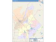 Butte <br /> Wall Map <br /> Color Cast Style 2025 Map