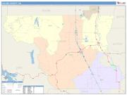 Colusa <br /> Wall Map <br /> Color Cast Style 2025 Map
