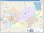 El Dorado <br /> Wall Map <br /> Color Cast Style 2025 Map