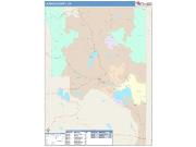 Lassen <br /> Wall Map <br /> Color Cast Style 2025 Map