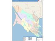 Marin <br /> Wall Map <br /> Color Cast Style 2025 Map