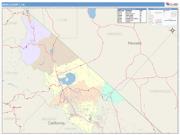 Mono <br /> Wall Map <br /> Color Cast Style 2025 Map