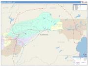 Nevada <br /> Wall Map <br /> Color Cast Style 2024 Map