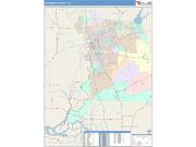 Sacramento <br /> Wall Map <br /> Color Cast Style 2025 Map
