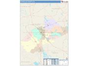 Stanislaus <br /> Wall Map <br /> Color Cast Style 2025 Map