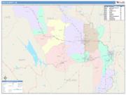 Yolo <br /> Wall Map <br /> Color Cast Style 2025 Map