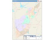 Yuba <br /> Wall Map <br /> Color Cast Style 2025 Map
