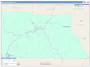 Archuleta <br /> Wall Map <br /> Color Cast Style 2025 Map