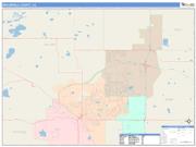 Broomfield <br /> Wall Map <br /> Color Cast Style 2025 Map