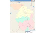 Chaffee <br /> Wall Map <br /> Color Cast Style 2025 Map