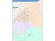 Costilla <br /> Wall Map <br /> Color Cast Style 2025 Map