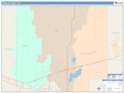 Crowley <br /> Wall Map <br /> Color Cast Style 2025 Map