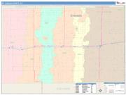 Kit Carson <br /> Wall Map <br /> Color Cast Style 2025 Map
