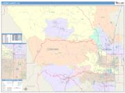 Larimer <br /> Wall Map <br /> Color Cast Style 2025 Map