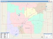 Logan <br /> Wall Map <br /> Color Cast Style 2025 Map