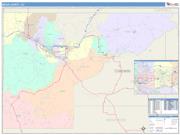 Mesa <br /> Wall Map <br /> Color Cast Style 2025 Map