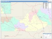 Montrose <br /> Wall Map <br /> Color Cast Style 2025 Map