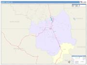 Ouray <br /> Wall Map <br /> Color Cast Style 2025 Map