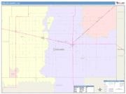 Phillips <br /> Wall Map <br /> Color Cast Style 2025 Map