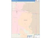 Prowers <br /> Wall Map <br /> Color Cast Style 2025 Map