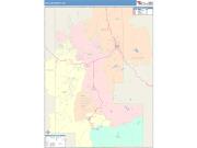 Teller <br /> Wall Map <br /> Color Cast Style 2025 Map