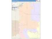 Washington <br /> Wall Map <br /> Color Cast Style 2025 Map