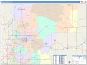 Weld <br /> Wall Map <br /> Color Cast Style 2025 Map