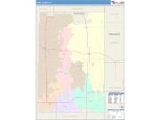 Yuma <br /> Wall Map <br /> Color Cast Style 2025 Map