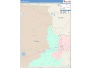 Baker <br /> Wall Map <br /> Color Cast Style 2025 Map