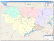 Gadsden <br /> Wall Map <br /> Color Cast Style 2025 Map