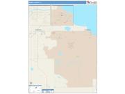 Hendry <br /> Wall Map <br /> Color Cast Style 2025 Map