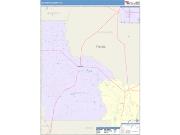 Lafayette <br /> Wall Map <br /> Color Cast Style 2025 Map