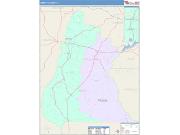 Liberty <br /> Wall Map <br /> Color Cast Style 2025 Map