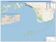 Monroe <br /> Wall Map <br /> Color Cast Style 2025 Map