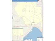 Okeechobee <br /> Wall Map <br /> Color Cast Style 2025 Map