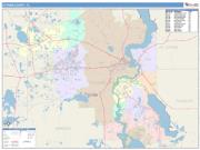 Putnam <br /> Wall Map <br /> Color Cast Style 2025 Map