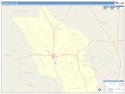Bacon <br /> Wall Map <br /> Color Cast Style 2025 Map