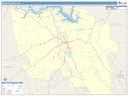Baldwin <br /> Wall Map <br /> Color Cast Style 2025 Map