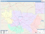 Barrow <br /> Wall Map <br /> Color Cast Style 2025 Map
