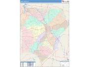 Cobb <br /> Wall Map <br /> Color Cast Style 2025 Map
