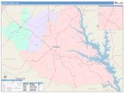 Elbert <br /> Wall Map <br /> Color Cast Style 2025 Map
