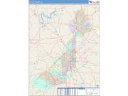 Fulton <br /> Wall Map <br /> Color Cast Style 2025 Map
