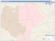 Glascock <br /> Wall Map <br /> Color Cast Style 2025 Map