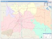 Gordon <br /> Wall Map <br /> Color Cast Style 2025 Map