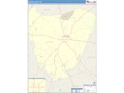 Jenkins <br /> Wall Map <br /> Color Cast Style 2025 Map