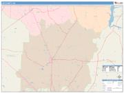 Lee <br /> Wall Map <br /> Color Cast Style 2025 Map