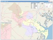 Liberty <br /> Wall Map <br /> Color Cast Style 2025 Map