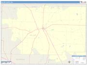 Miller <br /> Wall Map <br /> Color Cast Style 2025 Map
