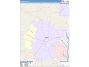 Morgan <br /> Wall Map <br /> Color Cast Style 2025 Map