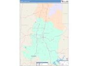 Murray <br /> Wall Map <br /> Color Cast Style 2025 Map